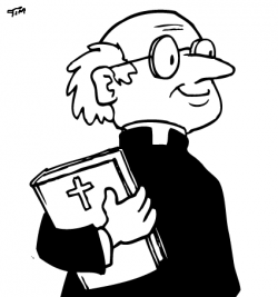 Catholic Priest Drawing | Clipart Panda - Free Clipart Images