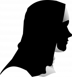Clipart - Catholic Nun Silhouette Profile