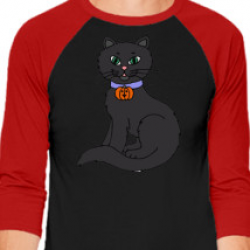 cat clipart Baseball T-shirt | Customon.com