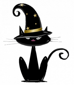 HALLOWEEN | Halloween cat, Clip art and Cat