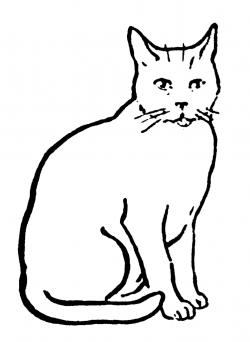 Free Cat Black And White Clipart, Download Free Clip Art ...