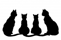 Silhouette Pictures Of Cats at GetDrawings.com | Free for personal ...