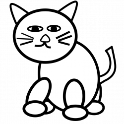 Simple Drawing Of Cat at GetDrawings.com | Free for personal use ...