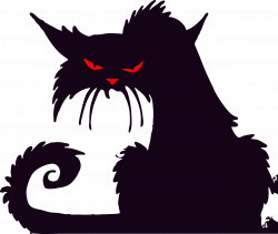 28+ Collection of Evil Cat Clipart | High quality, free cliparts ...