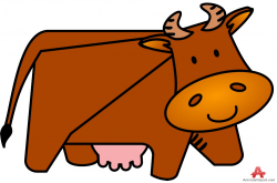 Brown Cow Clipart | Free Clipart Design Download