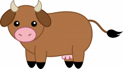 Little Brown Cow | Clipart Panda - Free Clipart Images