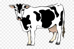 Ranch Clipart Indian Farm - Clip Art Realistic Cow, HD Png ...