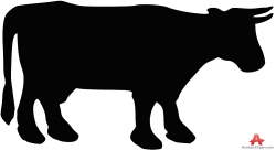Beef Cattle Silhouette at GetDrawings.com | Free for personal use ...