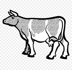 Cattle Drawing Clip art - cow png download - 2400*2323 - Free ...
