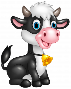 Cute Cow Cartoon PNG Clipart Image | Gallery Yopriceville - High ...
