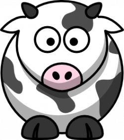 Cartoon Cow Clip Art at Clker.com - vector clip art online, royalty ...