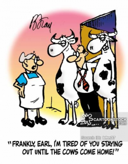 Cows Come Home Cartoons and Comics - funny pictures from CartoonStock