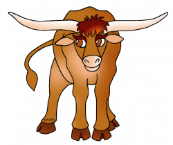 28+ Collection of Texas Longhorn Cattle Clipart | High quality, free ...
