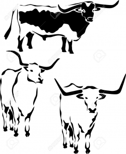 Texas Longhorn Drawing at GetDrawings.com | Free for personal use ...