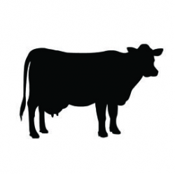 Cow Silhouette Clip Art Free at GetDrawings.com | Free for personal ...