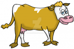 Simmental Cow Cartoon by panzer5475 on DeviantArt