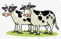 Dairy cattle Ox You have two cows Clip art - sheep png download ...