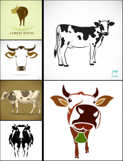 Free Free Cow Vector, Download Free Clip Art, Free Clip Art on ...