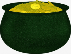 Pot Of Gold, Or Cauldron, Gold, Money PNG Image and Clipart for Free ...