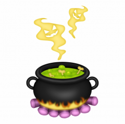 Cauldron Clipart Halloween Food - Witches Brew Clip Art Free ...