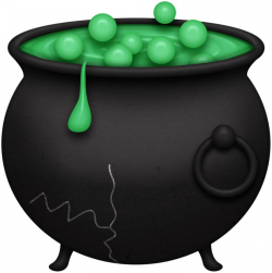 Cauldron images about scrapbook halloween fall on clipart ...