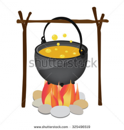 cooking pot on fire clipart 10 | Clipart Station