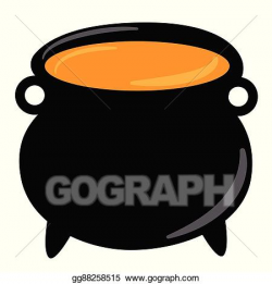 Vector Art - Witch cauldron. Clipart Drawing gg88258515 - GoGraph