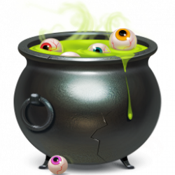 Free Witches Cauldron Clipart, 1 page of free to use images