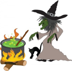 Witch cauldron clipart kid - Clipartix