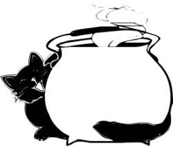 Witch Cauldron Silhouette at GetDrawings.com | Free for personal use ...