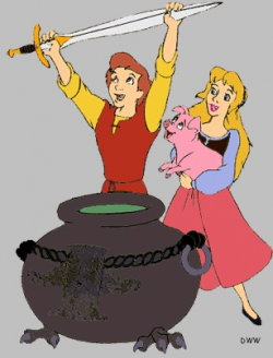 156 best The Black Cauldron images on Pinterest | The black cauldron ...