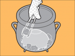 How to Make a Cauldron O' Candy | Food Network