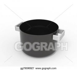 Clip Art - Empty soup pot. Stock Illustration gg79596927 - GoGraph