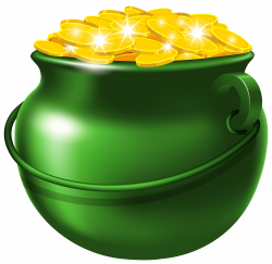 Green Pot of Gold PNG Clipart Image | Gallery Yopriceville - High ...