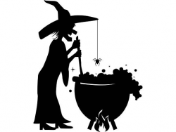 Halloween Witch Cauldron Wizard Scary October Evil Holiday ...