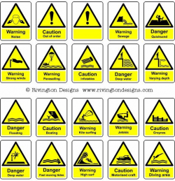 Free Warning Signs, Download Free Clip Art, Free Clip Art on Clipart ...