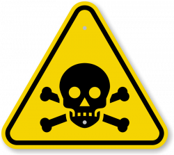 Toxic clipart warning symbol - Pencil and in color toxic clipart ...
