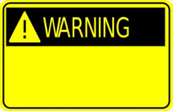 Warning Sign Free Clipart