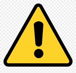 Caution Sign Clipart - Png Download (#7013) - PinClipart