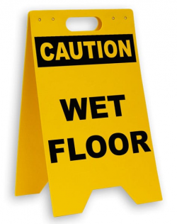 Brilliant Caution Wet Floor Floor Sign P5345 Safetysign In Wet Floor ...