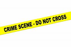 Caution Crime Scene Clipart - Clip Art Library