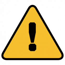 Warning Sign Emoji for Facebook, Email & SMS | ID#: 13025 | Emoji.co.uk