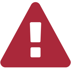 File:Warning sign font awesome-red.svg - Wikimedia Commons