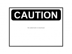 Caution Sign Svg, Blank Caution Clipart, Caution Sign Cutting File, Caution  Sign Download, Caution Clip Art, Caution Image File Svg Dxf Png