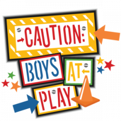 Caution: Boys at Play SVG | My Miss Kate Cuttables | Pinterest | Svg ...