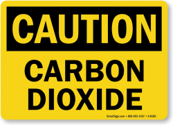 Carbon Dioxide Signs - Best Prices - MySafetySign.com