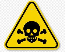 Poison Toxicity Warning sign Warning label - Caution Triangle Symbol ...