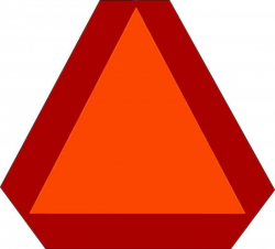 Triangular safety reflector clipart - Clipground