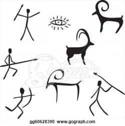 looks like cave painting | Clipart Panda - Free Clipart Images