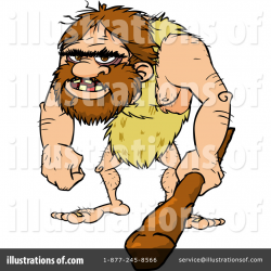 Caveman Clipart #1105157 - Illustration by Cartoon Solutions